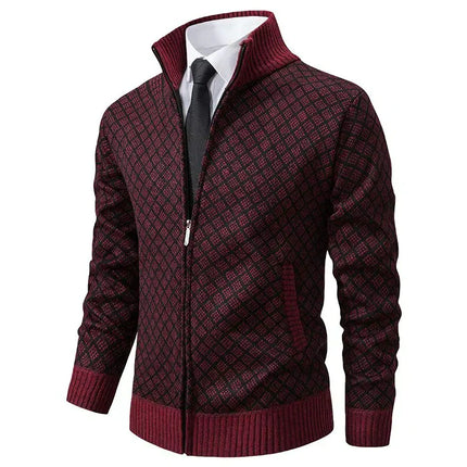 Chaqueta de punto jacquard Remy Royal