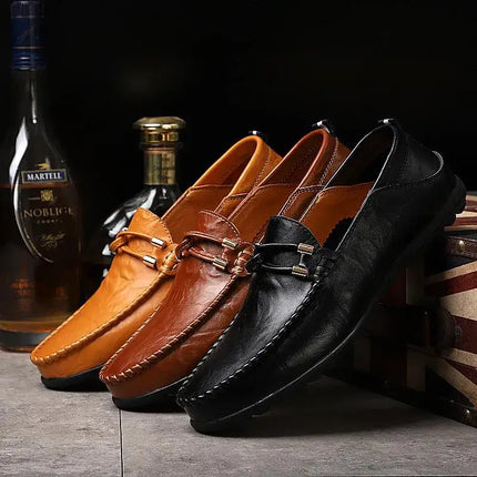 Mocasines Prescott de cuero