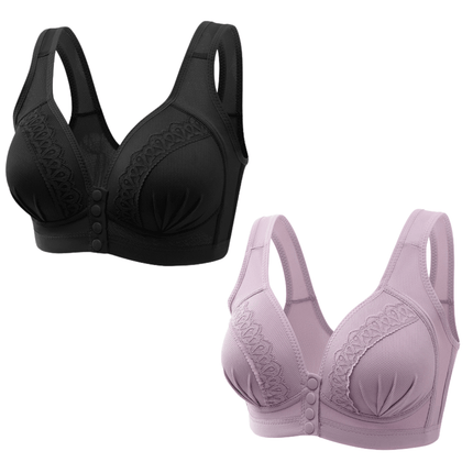 Kit Sujetador Push Up Cierre Delantero - Monalisa