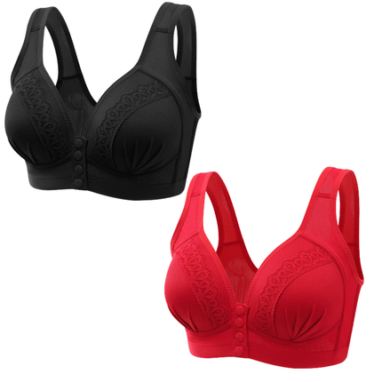 Kit Sujetador Push Up Cierre Delantero - Monalisa